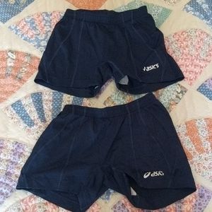 Asics Navy blue spandex